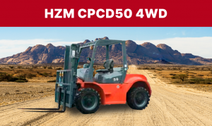 Дизельный вилочный погрузчик HZM CPCD50 4WD